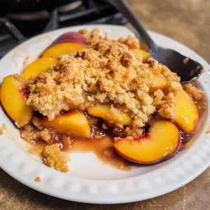 Peach Crumble Recipe